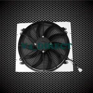 ALUMINUM RADIATOR FAN SHROUD W/ 16" FAN FITS CHAMPION CC259 MC259 KKS259 - Picture 1 of 1