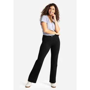 Betabrand Boot-Cut | Classic Dress Pant Yoga Pants Size Large Petite - Picture 1 of 7