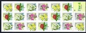 2014 Australia SG# SB465 Floral Emblems $14 P&S stamp booklet 1K reprint MNH - Foto 1 di 3