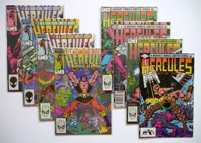 Hércules, príncipe del poder. Ambas miniseries y la novela gráfica de Bob Layton. Foto 1 de 3