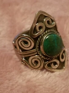 Ring Alpacca metal Handmade southamerican - Picture 1 of 2