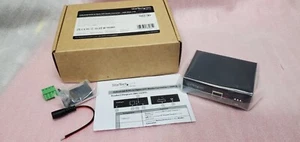 Startech IMC1GSFP INDUSTRIAL FIBER TO ETHERNET MEDIA CONVERTER SFP TO RJ45 CAT6 - Picture 1 of 6