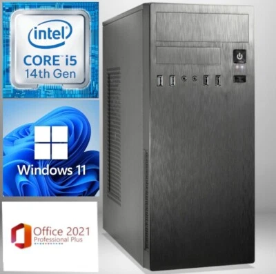 INTEL + ASUS ETC. VERBAUT Windows 11 Business PC Intel i5 14600K 14x 5,3GHz - 1TB SSD - 32GB RAM - Office