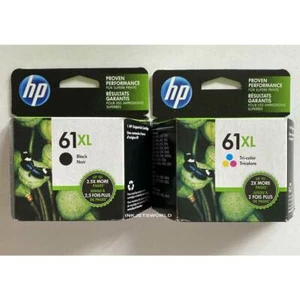 Oryginalne wkłady atramentowe HP 61XL Combo - Zdjęcie 1 z 3