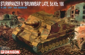 Dragon 1:35 Sturmpanzer IV Brummbar Late Sd automóvil 166 - Imagen 1 de 4