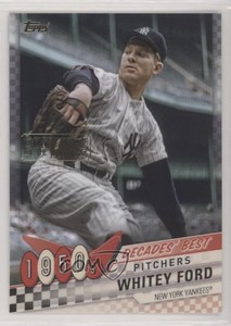 2020 Topps Update Best Celebration of the Decades Whitey Ford #DB-WF HOF