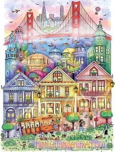 KI Puzzle 1000 Piece Puzzle for Adults Madalina Tantareanu Cities at Midnight... - Picture 1 of 8