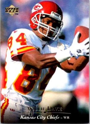 1995 Upper Deck Willie Davis #83 Kansas City Chiefs - Image 1 of 2