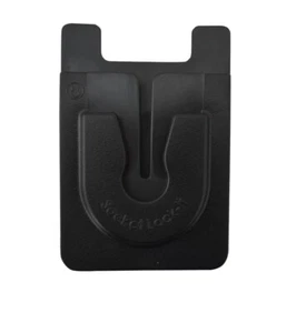 Lock-It Black : Exchangeable Phone Wallet, wireless charging fits grips - Photo 1 sur 5