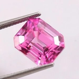 AAA natürlicher transparenter rosa Ceylon-Saphir strahlender Schliff loser Edelstein 11,45 ct - Bild 1 von 6