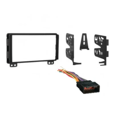 Metra 955026 & 701771 DDIN Install Kit & Harness For Select Ford Lincoln Mercury - Image 1 of 3