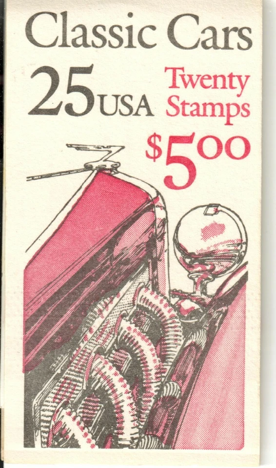 Scott BK164 2385a 25¢ Classic Cars MNH Free Shipping in the USA - Image 1 of 1