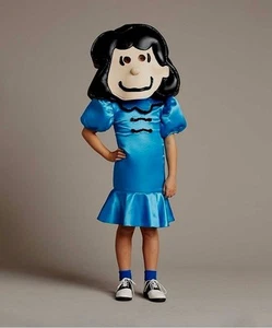 BNIB Designer Girls Wishcraft Peanuts LUCY Costume Size 4 - Picture 1 of 4