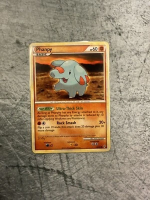 Phanpy Call of Legends 66/95 “Phanphy” error Pokémon card - Image 1 of 2
