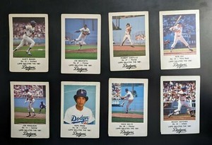 1981 Los Angeles Dodgers Police Department Cards - Choose 1!