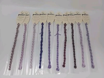 Pearsall's Filoselle Embroidery Silk Floss 4m 6 Ply MADE ENGLAND Vtg Purple V - Image 1 of 4