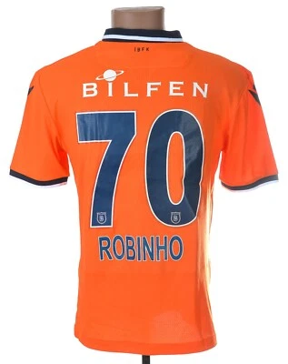 CAMISETA DE FUTBOL VISITANTE BASAKSEHIR ESTAMBUL 2019/2020 MACRON TALLA M #70 ROBINHO Foto 1 de 4