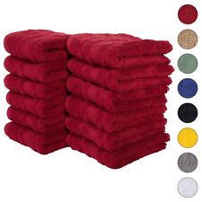 NEW BURGUNDY Color ULTRA SUPER SOFT LUXURY PURE TURKISH 100% COTTON HAND TOWELS