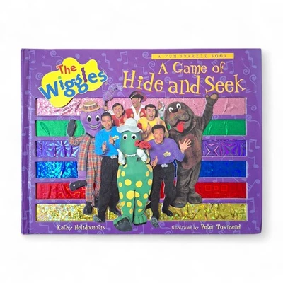 The Wiggles A Fun Sparkle Book  A Game of Hide And Seek 2001 Vintage Hardcover  - Image 1 of 4