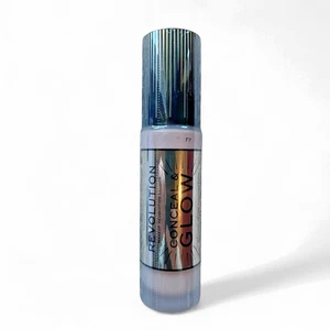 Makeup Revolution  Conceal & Glow Full Coverage Foundation F7 Sealed Vitamin C - Picture 1 of 2