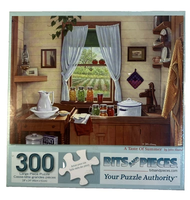 Rompecabezas A Taste Of Summer 300 piezas brocas y piezas 12" país Foto 1 de 4
