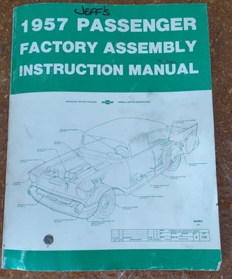 Lot Of Manuals 1971 Buick, 1957 Chevy, Pontiac GTO, 46-54 Plymouth. All In VGC - Image 1 of 4