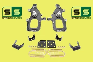 2" / 5" Lowering Drop Kit Spindles Flip Kit FOR 04 - 08 Ford F-150 2WD - Picture 1 of 1