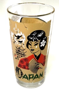 Giappone, bicchieri vintage in tutto il mondo 12 oz, palla alta, spedizione gratuita - Foto 1 di 15