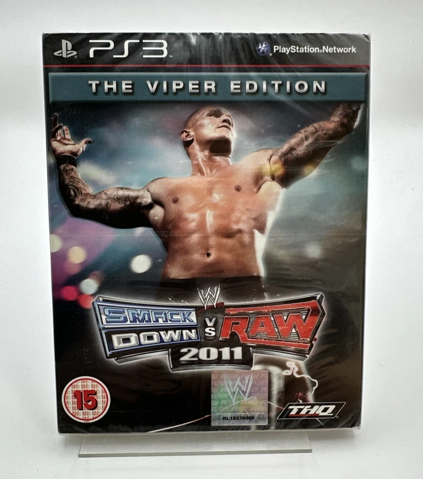 PS3 WWE Smackdown Vs Raw 2011: The Viper Edition, New And Factory Sealed - Image 1 of 4