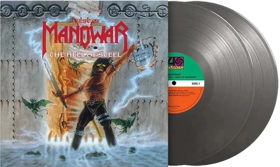 Manowar, Hell Of Steel: Best Of Limited Editon COLORED Vinyl 2LP NUMBERED PRESS - Image 1 of 2