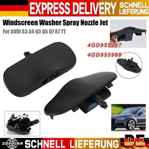 2X Waschwasserdüse Vorne Für AUDI A3 A4 Q3 Q5 Q7 A7 TT #4GD955987,4GD955988" - Bild 1 von 23