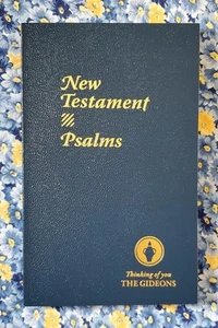 New Testament With Psalms Gideons Bible, Thinking of You, 2016, PB, Brand New - Imagen 1 de 19