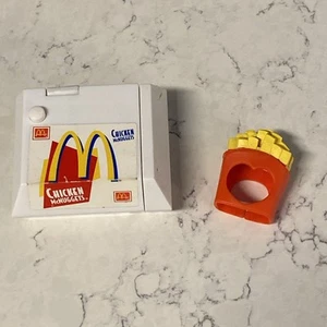 McDonalds Happy Meal Toy Food Foolers #3 McNuggets Box Camera 1999 + Extra Toy - Picture 1 of 7