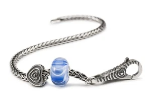 Trollbeads Limited Edition Bracciale Start Energia Positiva - Heart Ripples Brac - Foto 1 di 2