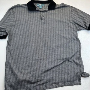 Big Dogs Extra Extra Large (2XL) Polo Short Sleeve. Gray & Black. 100% Cotton - Picture 1 of 10