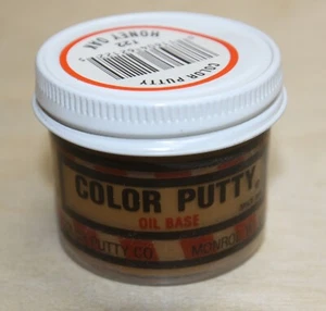 Color Putty Co Oil Base Putty Nail Filler Jar 3.68 Ounce #122 Honey Oak - Picture 1 of 2