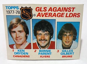 1978-79 Topps #68 - Goals Against Avg Leaders - KEN DRYDEN/BERNIE PARENT - Foto 1 di 2
