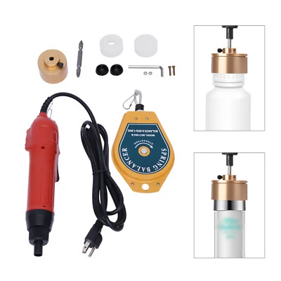 New Handheld Electric Bottle Capping Machine Manual Electric Screw Capper Sealer - Image 1 of 4