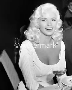 Stampa 8x10 attrice pin-up classica Jayne Mansfield anni 50 - Foto 1 di 1