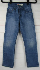 Levi's 514 Girls Straight Blue Jeans Size 10 Slim W689 - Picture 1 of 5