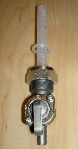 1970's-1980's BMW R60/75/80/90 petcock, spigot DOWN 20mm X 1.0 threads    #4257 — 第 1/1 张图片