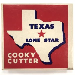 Vintage Texas Lone Star Kochschneider in Box Veritos unbenutzt Originalpreisschild - Bild 1 von 8