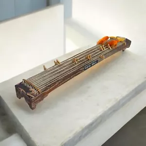 Vtg Japanese Traditional Instrument Koto 10 String 12 inch. Decor - Picture 1 of 5