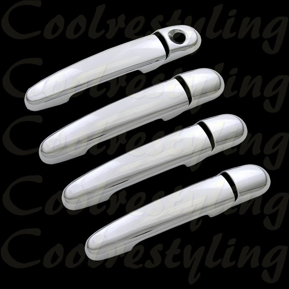 Para Ford Taurus 2010-14 15 16 17 18 19 cubierta cromada manija de 4 puertas sin llave inteligente Foto 1 de 1