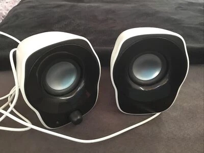 Logitech Z120 PC-Lautsprecher 1.2W - Weiß/Schwarz (980-000513)gebraucht in OVP - Bild 1 von 2