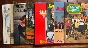 9 LPs Vinyl - Volksmusik - Hubert Wolf, Oberkrainer, Ernst Mosch, Oberkärntner.. - Bild 1 von 7