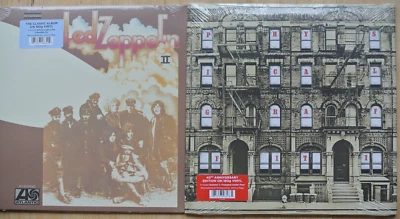 LED ZEPPELIN Led Zeppelin II LP + Physical Graffiti 2-LP Set 180g Vinyl Sealed - Image 1 of 3