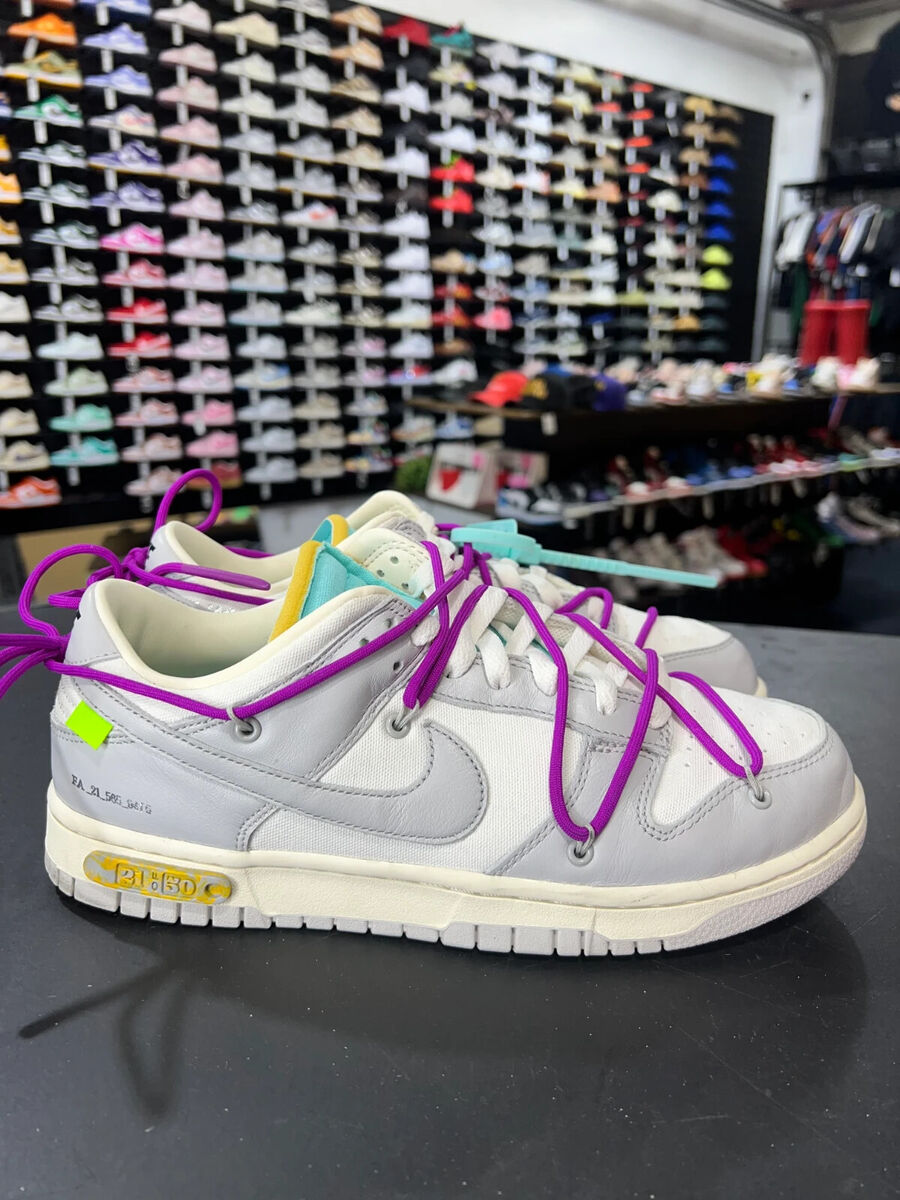 Nike Off-White x Dunk Low Lot 21 of 50 for Sale Nike Off-White x Dunk Low Lot 21 of 50 for Sale