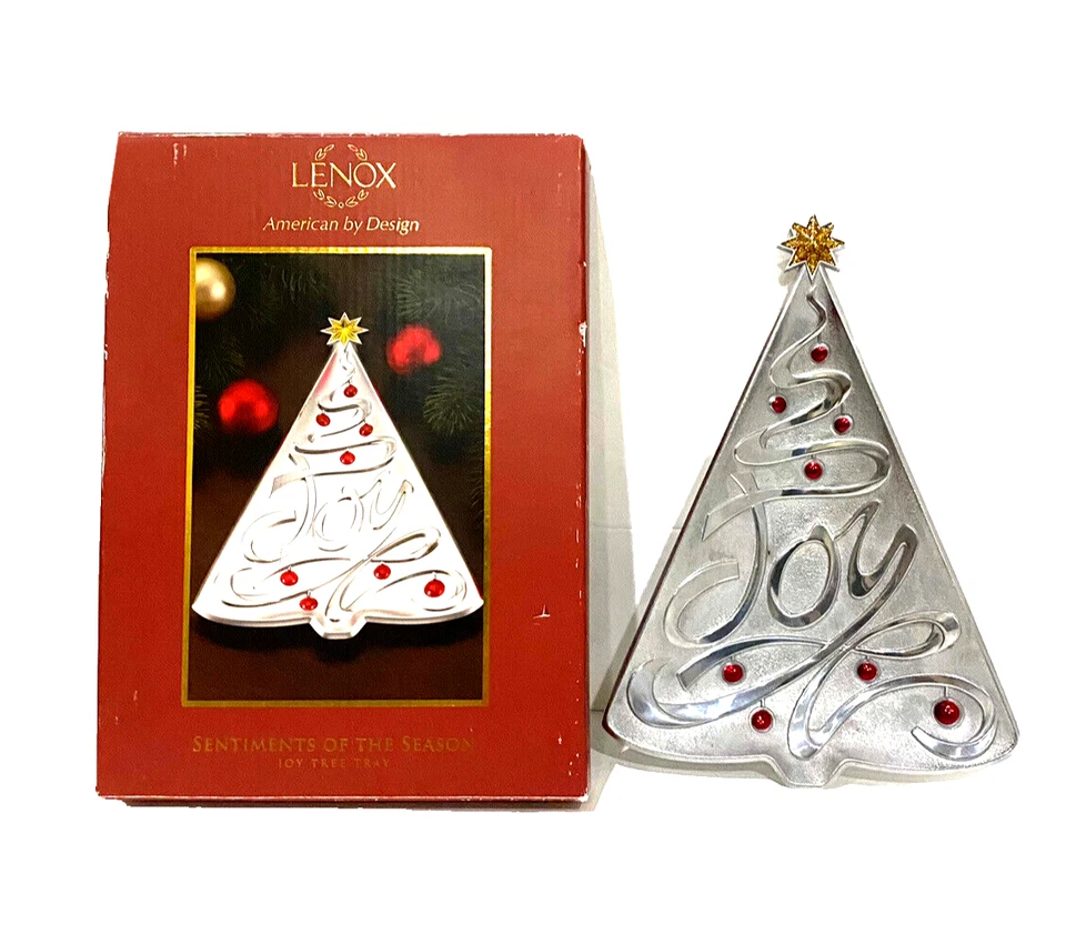 Lenox Joy Tree Tray Sentiments of The Season Collection