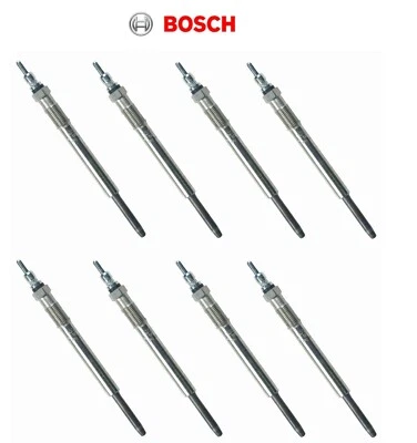 8 bujías incandescentes diésel BOSCH reemplazar Ford OEM # 8C3Z12A342A ZD11 7,3 L V8 Foto 1 de 4